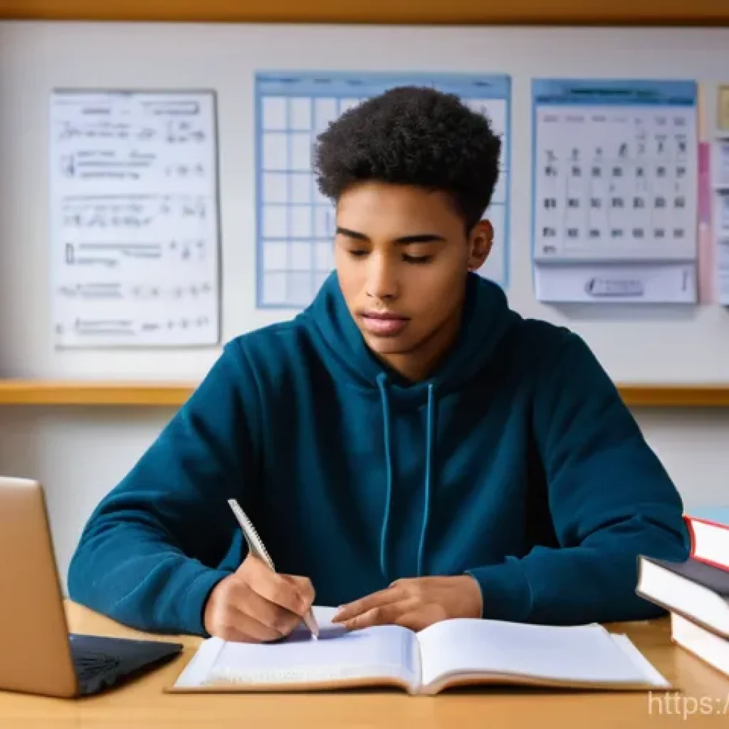 번역사 필기시험 합격률 높이기 - **Prompt:** A dedicated young adult, aged 20-30, with a determined yet hopeful expression, sits at a...